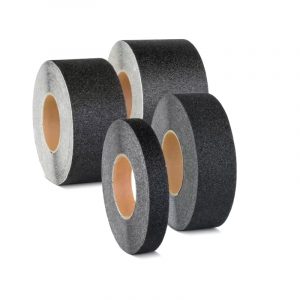 Противоскользящая лента AntiSlip Systems структурируемая винил черная 50 мм