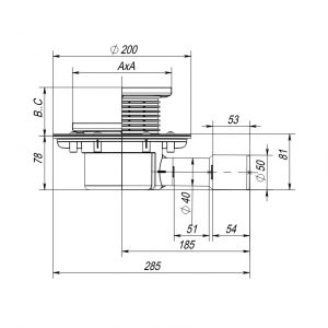 Трап Fachmann T 510.0 SNsP
