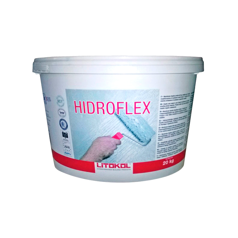 Гидроизоляционная мембрана Hidroflex. 17 кг