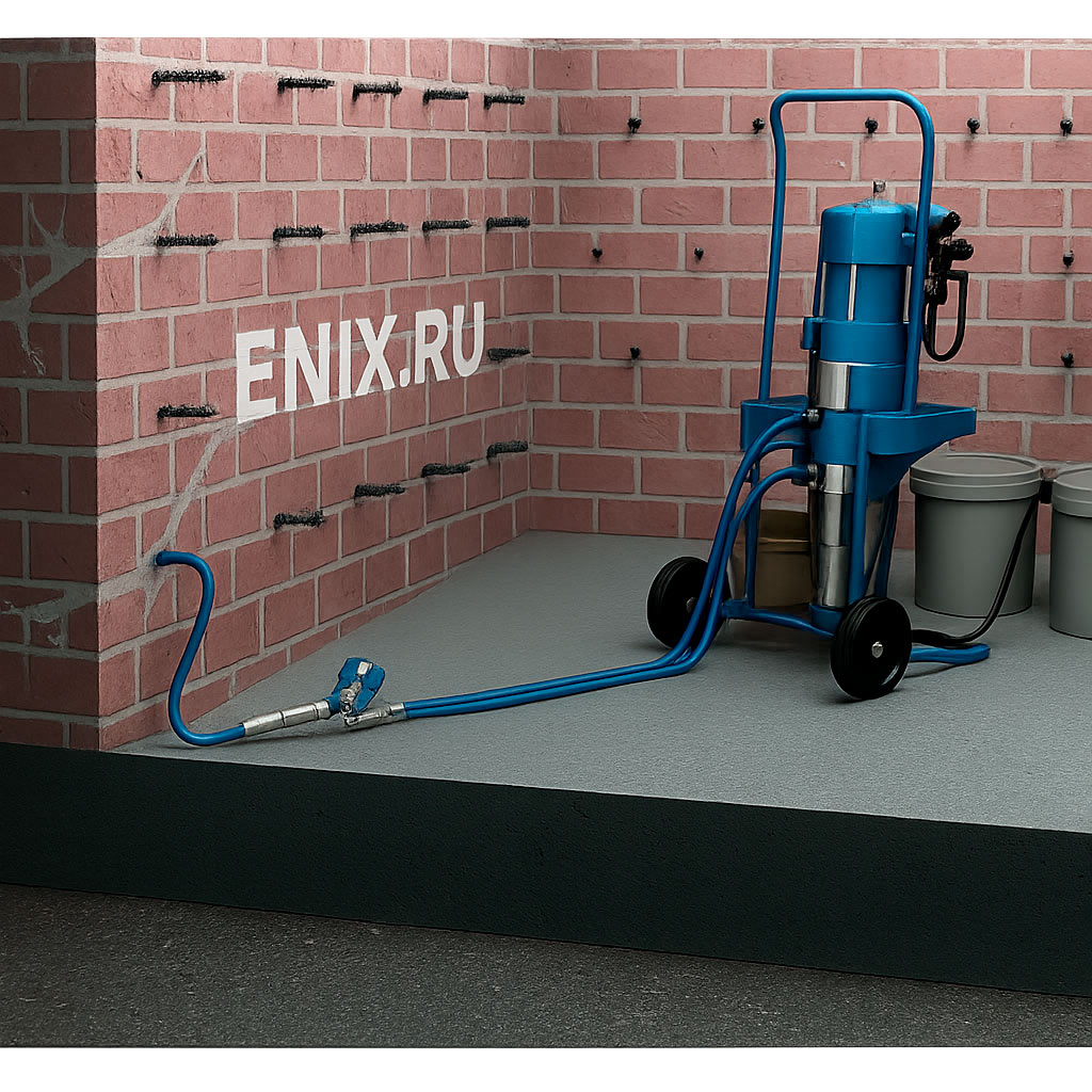 Полиуретановая инъекционная гидроизоляция