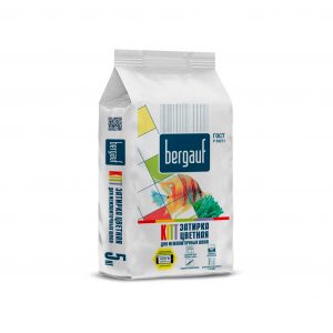 Bergauf Kitt 5 кг затирка для межплиточных швов, белая