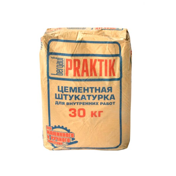 Bergauf Praktik Цементная штукатурка для внутренних работ, 30 кг