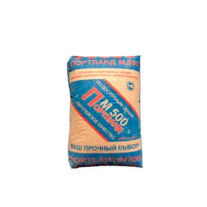 Цемент ЦЕМ II/АШ 42.5Н (ПЦ500 Д20) 50 кг
