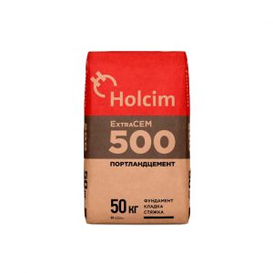 Цемент Holcim М500 Д20 ЦЕМ II/A-И 42.5 Б 50 кг