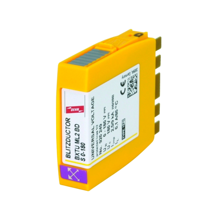 BLITZDUCTOR XTU Комбинированное УЗИП для 2-х пар 0-180 В