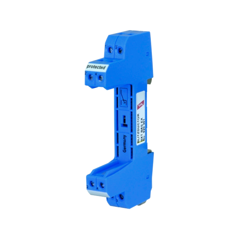 Базовый элемент для BLITZDUCTOR XT во взрывоопасных зонах
