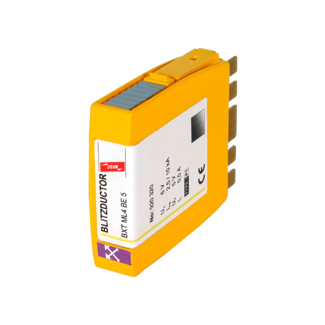 BLITZDUCTOR XT Разрядник тока молнии для 4-х линий 180 В