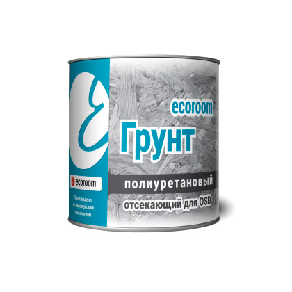 Грунт полиуретановый Ecoroom отсекающий для OSB