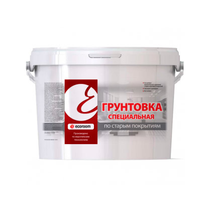 Грунтовка по старым покрытиям Ecoroom