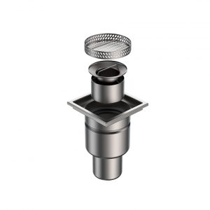 Круглый трап TR.V110R-200-160-P1-3 с вертикальным выпуском 110мм