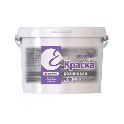 Краска резиновая Ecoroom для OSB Ecoroom