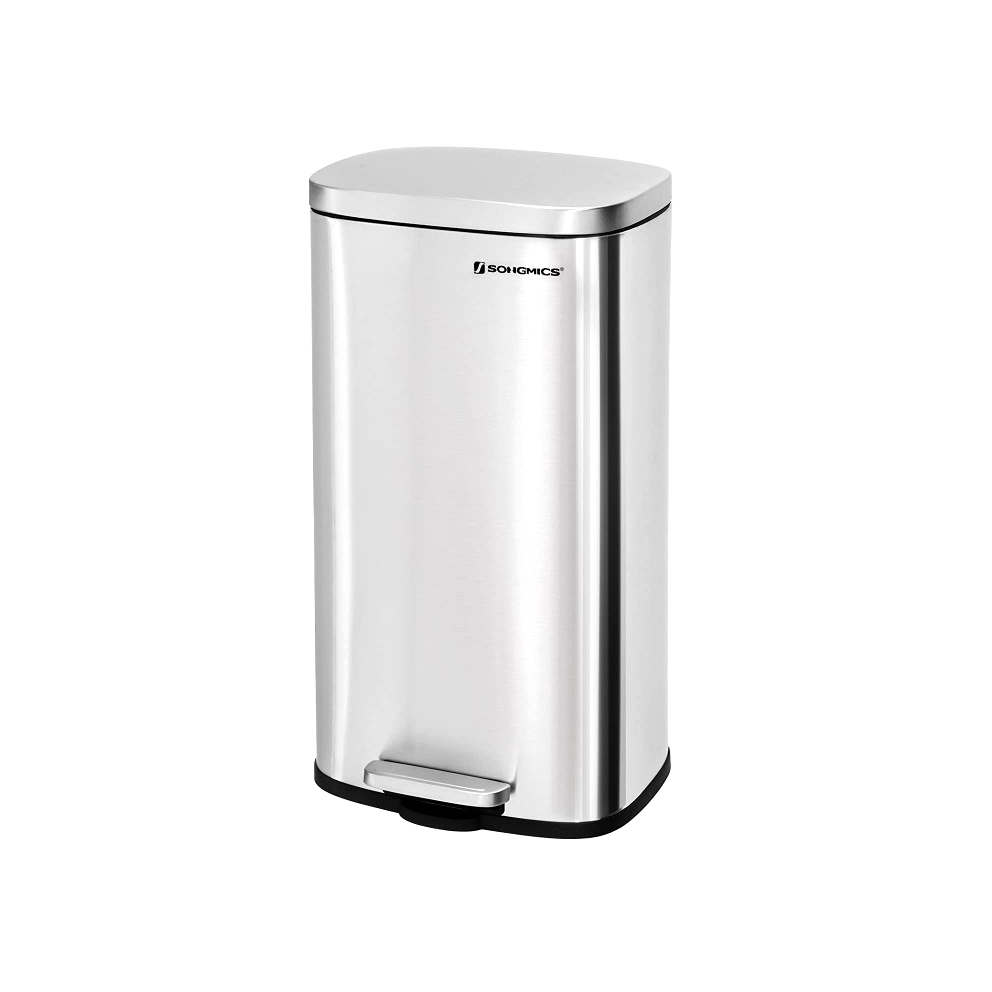 Урна SONGMICS LTB03NL из нержавеющей стали 30 л