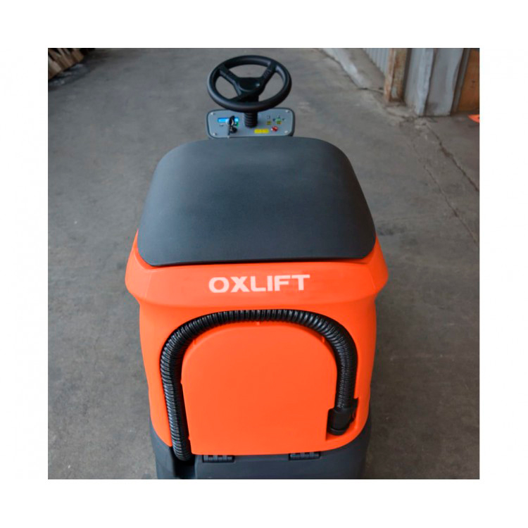 Поломоечная машина с сиденьем для оператора OXLIFT NR530 аккумуляторная