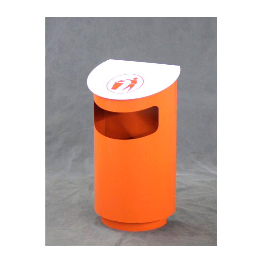 Урна PANDA STEEL ЕКА из алюминия 20 л