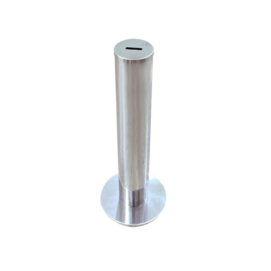 Урна PANDA STEEL Кино из нержавеющей стали 6 л
