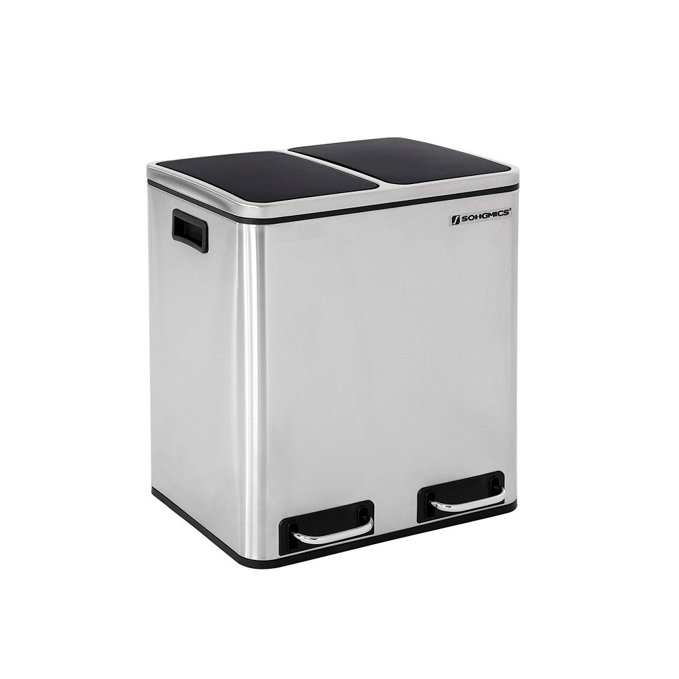 Урна SONGMICS LTB30H из нержавеющей стали 30 л