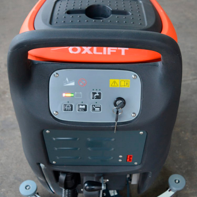 Дисковая поломоечная машина OXLIFT NB530 с ЗУ и АКБ повышенной ёмкости в комплекте аккумуляторная