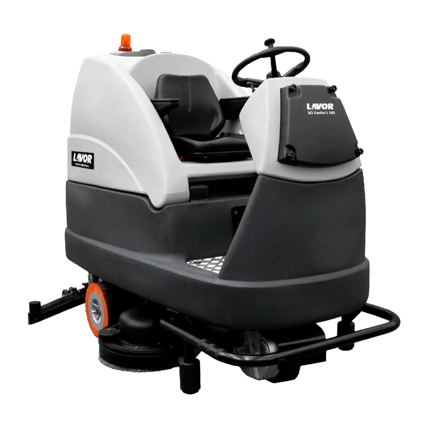 Поломоечная машина с сиденьем для оператора Lavor Professional Comfort L 122 аккумуляторная