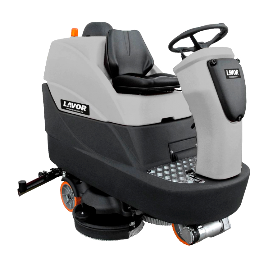 Поломоечная машина с сиденьем для оператора Lavor Professional Comfort M 102 аккумуляторная