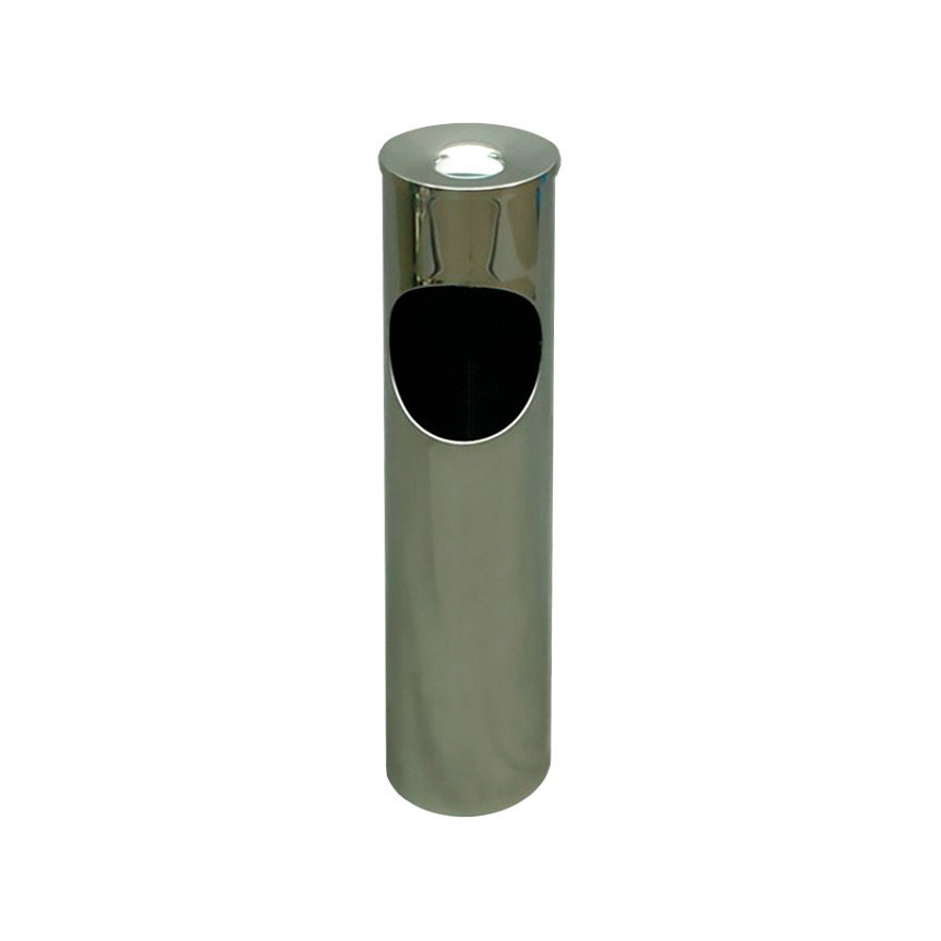 Урна-пепельница PANDA STEEL Н-150 из нержавеющей стали 7 л