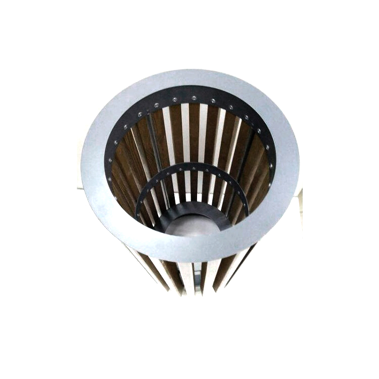 Урна PANDA STEEL Кардинал из оцинкованной стали и дерева 30 л