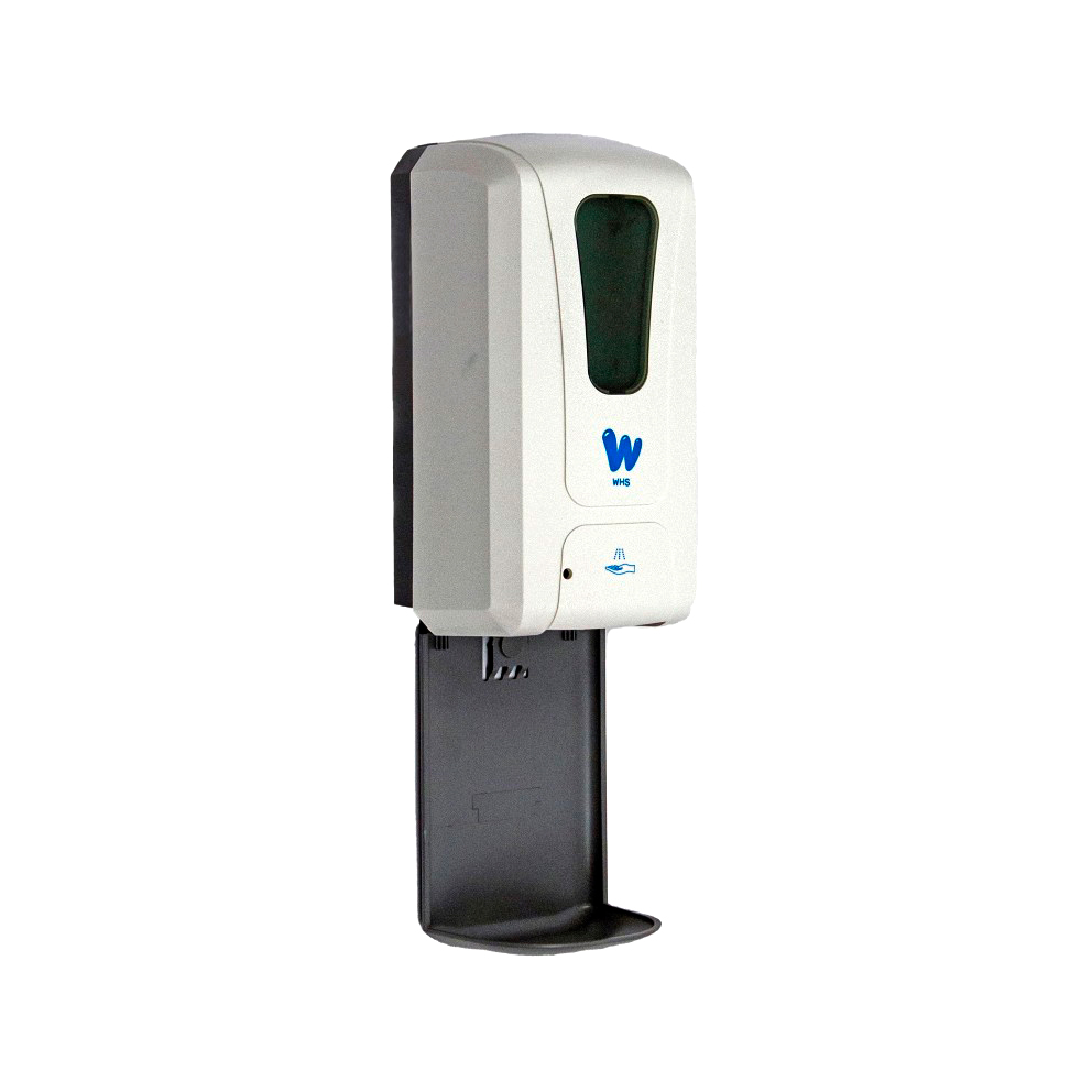 Автоматический сенсорный дозатор для антисептика (с UV установкой), с каплеуловителем,пластиковый, 1200 мл, PW-1408S