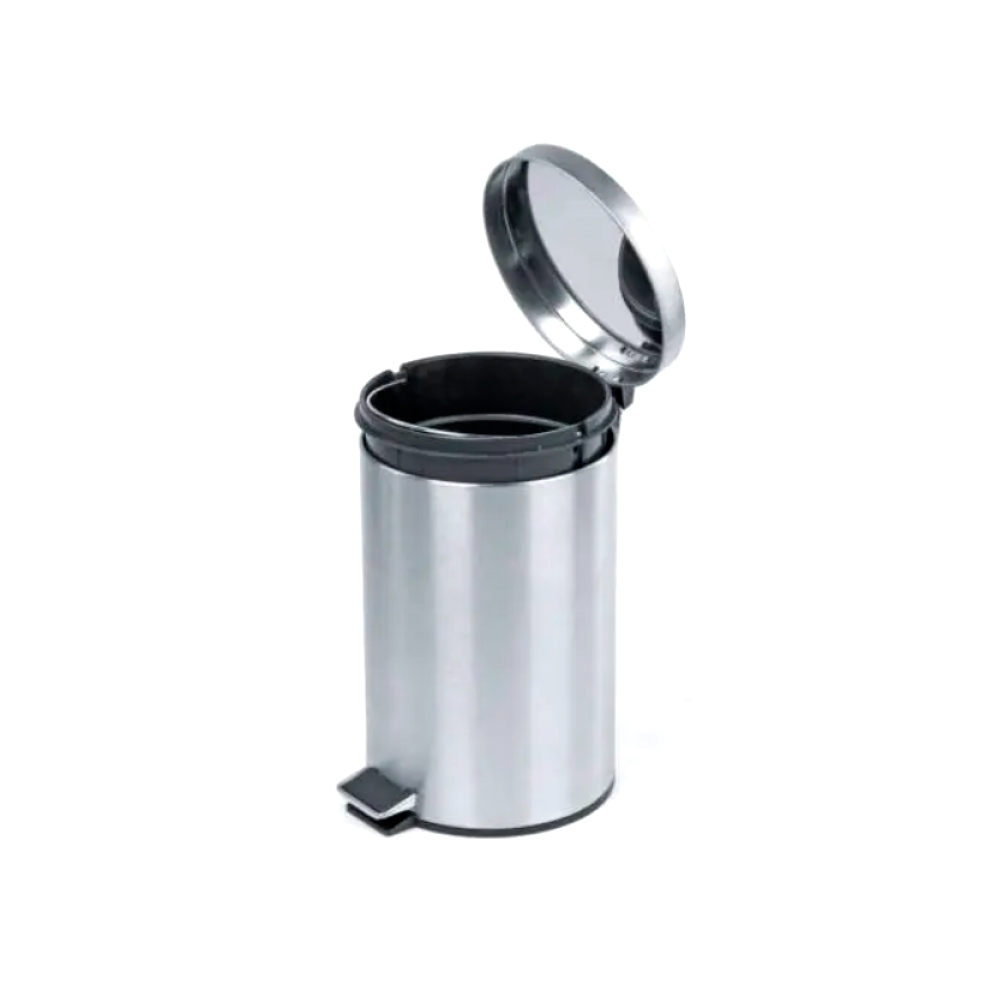 Урна для мусора KSITEX GB-12L из нержавеющей стали 12 л