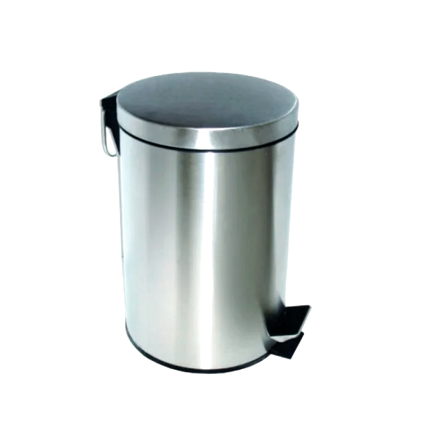 Контейнер для мусора KSITEX GB-12L(М) из нержавеющей стали матовый 12 л