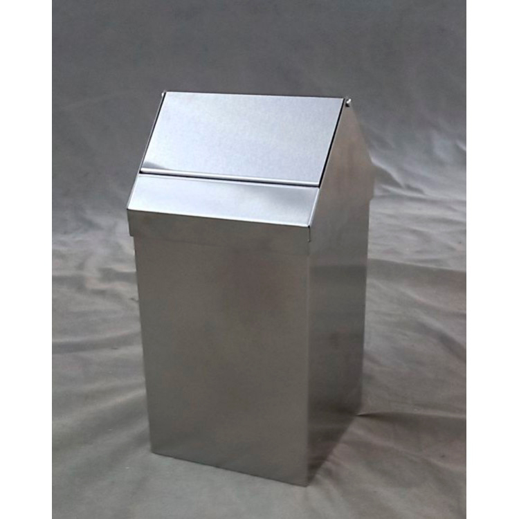 Урна PANDA STEEL Эклипс из нержавеющей стали 12 л