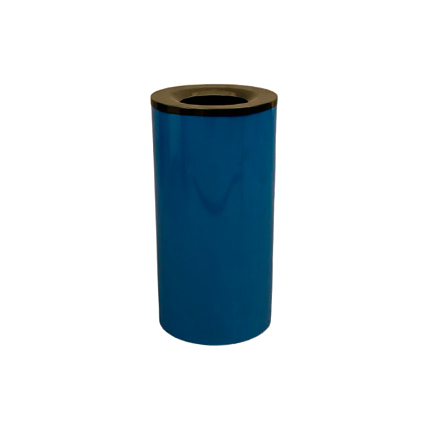 Урна PANDA STEEL Парк-1 из черной стали 45 л