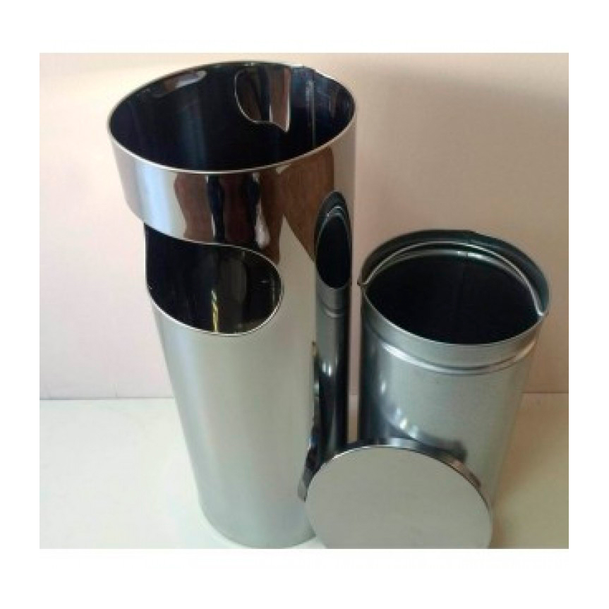 Урна PANDA STEEL Тополь из нержавеющей стали