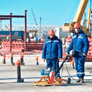 Затирочная машина ЭЗМ-900 для бетона