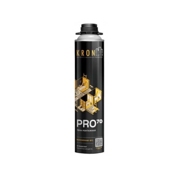 Монтажная пена KronBuild Всесезонная PRO 70