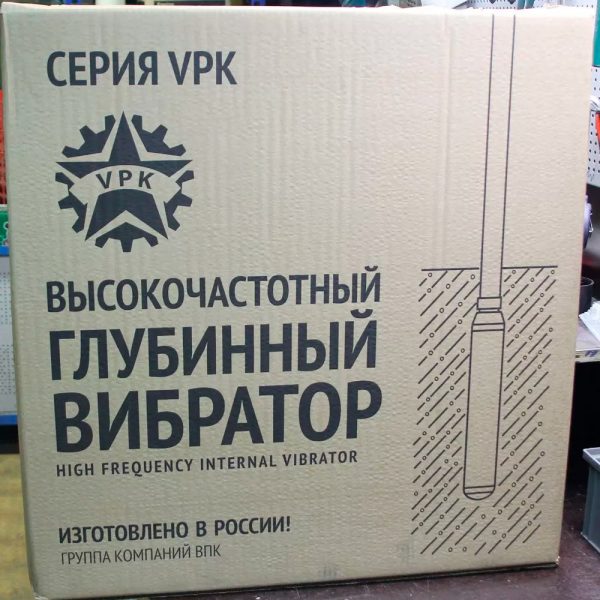 Глубинный вибратор с преобразователем VPK Electron 60