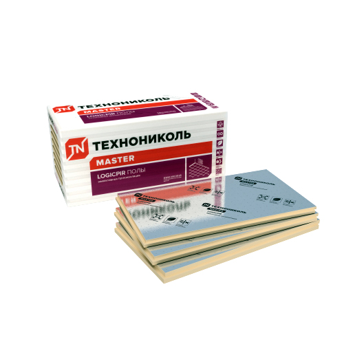 LOGICPIR Полы 1190х590х40-L мм, (6 плит, 4,16 кв.м)