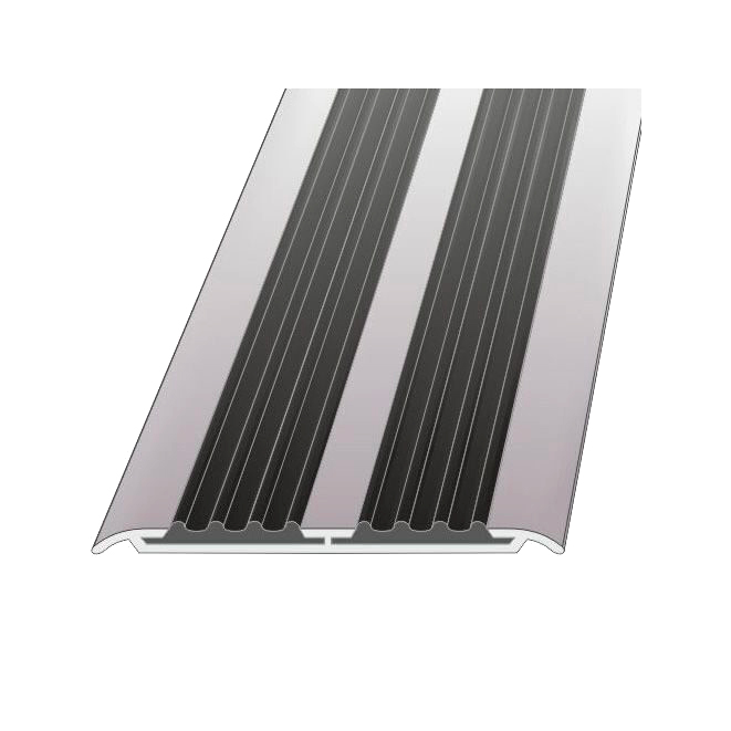 Порог противоскользящий из алюминия с резиновой вставкой АН 72 АН 72