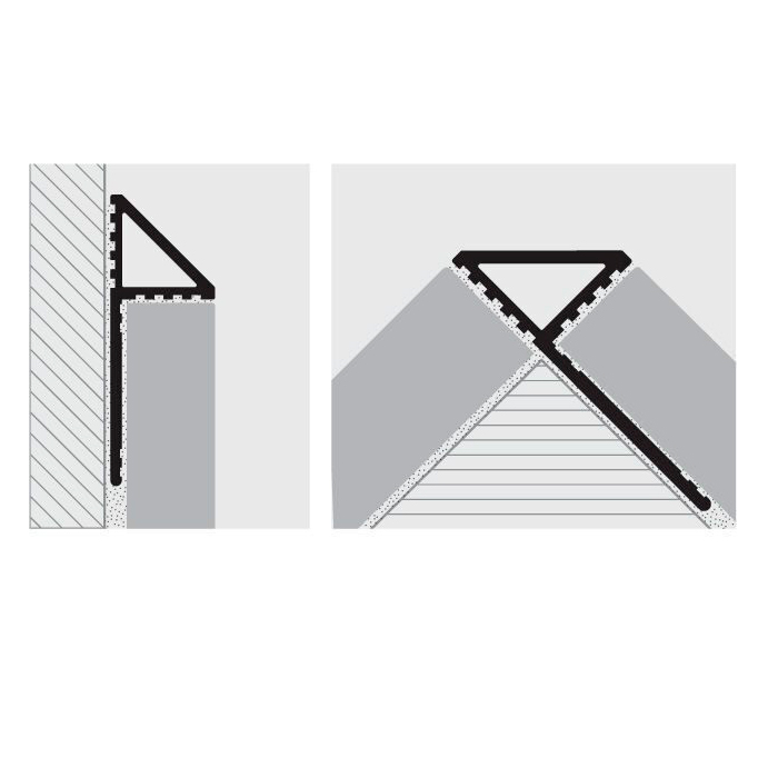 Профиль алюминиевый PROJOLLY TRIANGLE PJTRAA 125