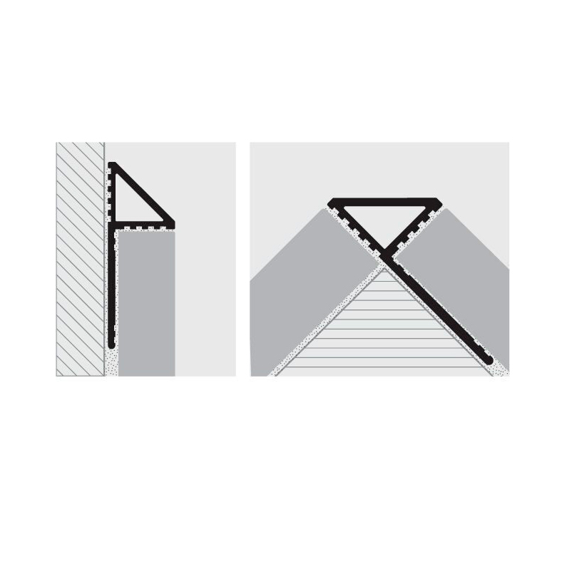 Профиль алюминиевый PROJOLLY TRIANGLE PJTRBO 10