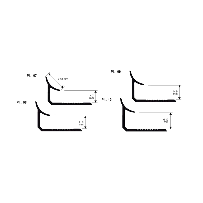 Внутренний угол из ПВХ PROINTER MARBLE PI 07