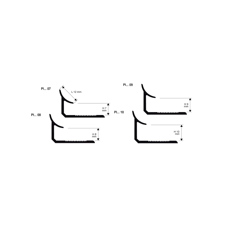 Внутренний угол из ПВХ PROINTER MARBLE PI 08