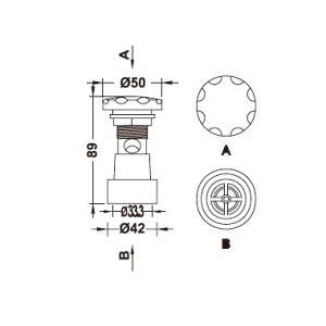 Регулятор подачи воздуха ABLETECH EM1834