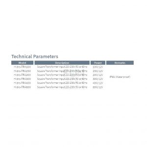 Трансформатор HIDROTERMAL EL Waterproof 12v/60W (НТ)