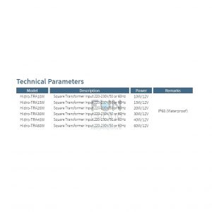 Трансформатор HIDROTERMAL EL Waterproof 12v/600W (НТ)
