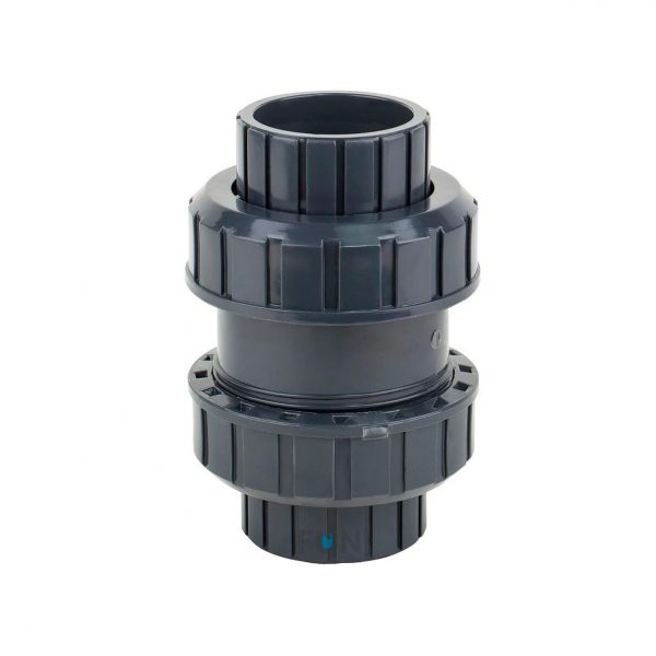 Клапан обратный шаровый ПВХ d63mm. PN10 ERA