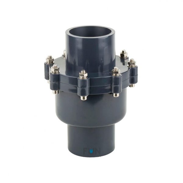 Клапан обратный поворотный(мембранный) ПВХ d75mm. PN10 ERA - Еникс.ру