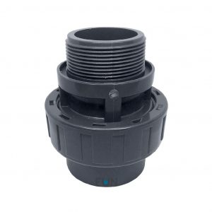Муфта Разборная ПВХ с наружной резьбой 63х2mm. PN10 ERA (Резьба/клей)