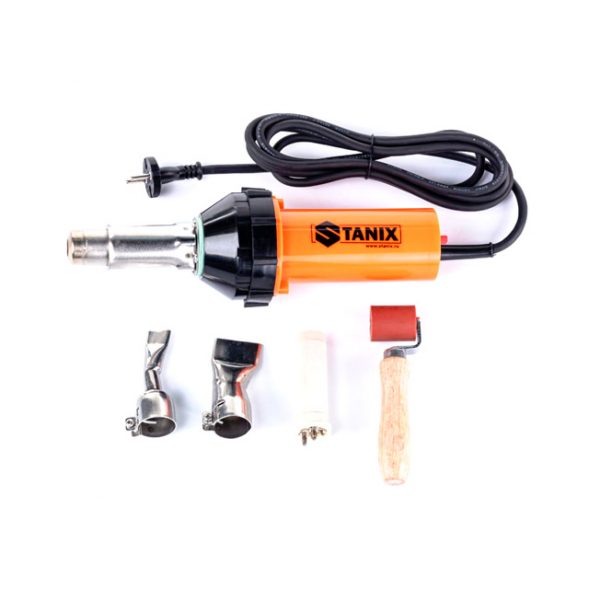 Сварочный фен STANIX 1600D комплект для сварки внахлёст