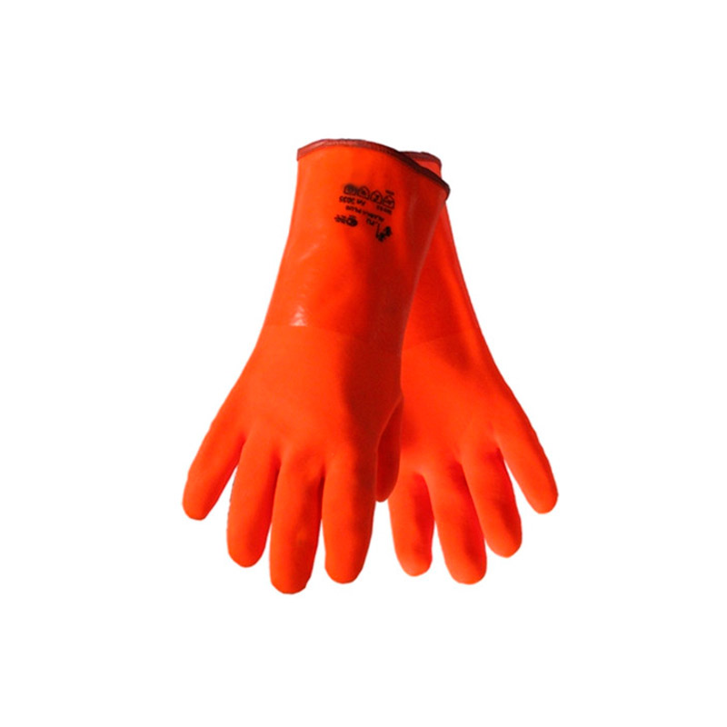 Перчатки Пламя МБС морозоустойчивые полный облив ПВХ