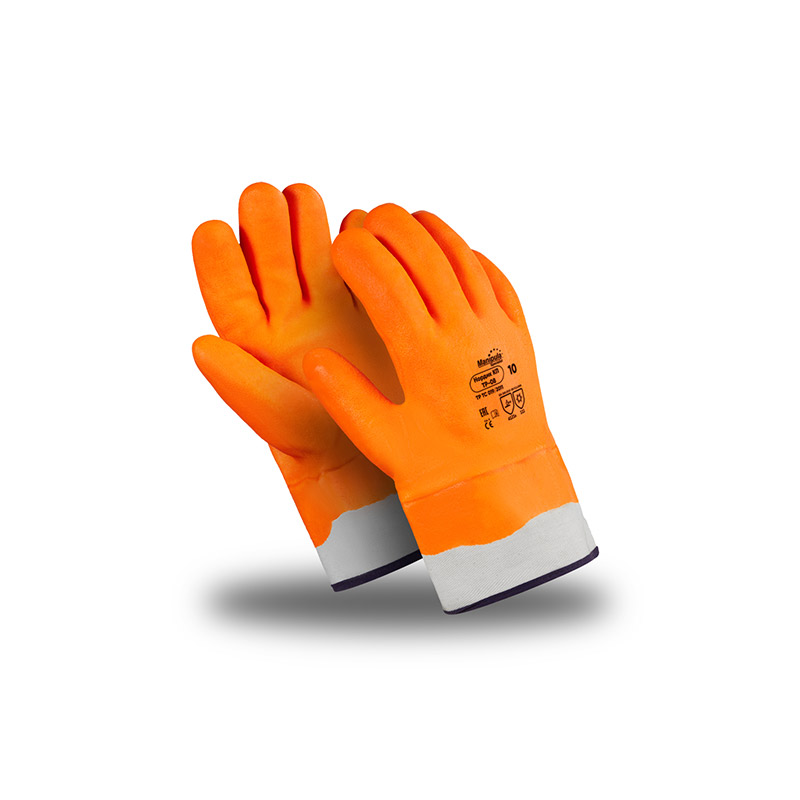 Перчатки Manipula Specialist® Нордик КП (джерси+пенополиуретан+ПВХ), ТР-08/WG-785