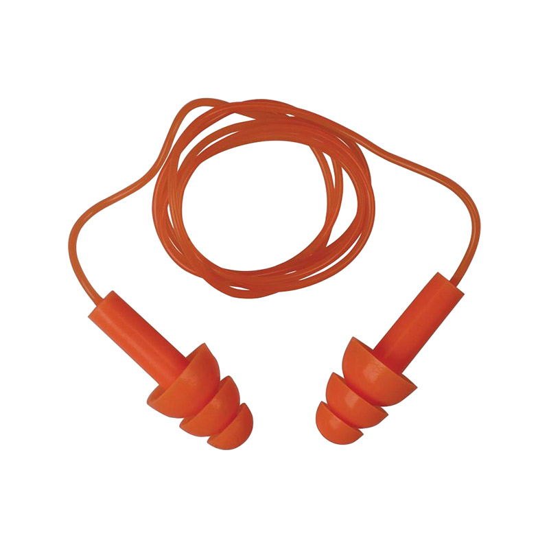 Силиконовые беруши на ПВХ- шнурке Delta Plus CONICFIT100